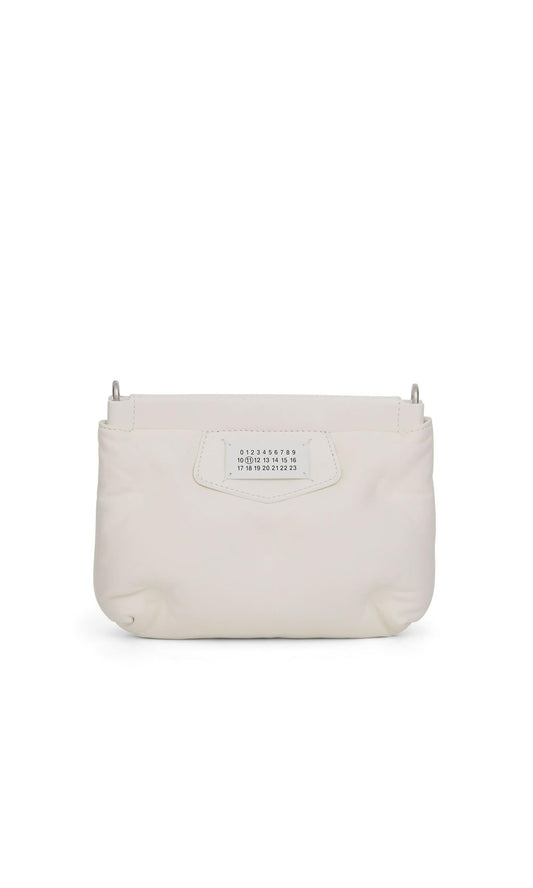 Image of Bags. Productname: MAISON MARGIELA Glam Slam Clutch Bag in White colour by brand - MAISON MARGIELA