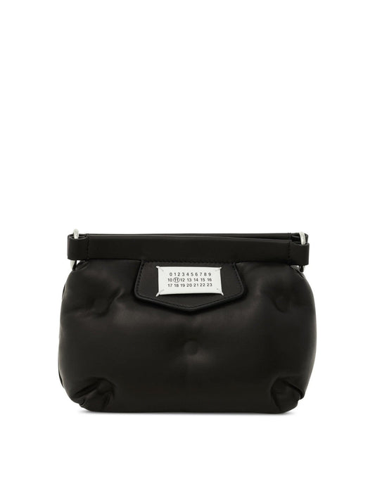 Image of Bags. Productname: MAISON MARGIELA Glam Slam Clutch Bag in Black colour by brand - MAISON MARGIELA