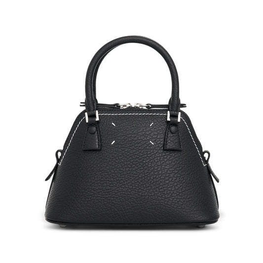 Image of Bags. Productname: MAISON MARGIELA 5AC Micro Shoulder Bag in BLACK colour by brand - MAISON MARGIELA