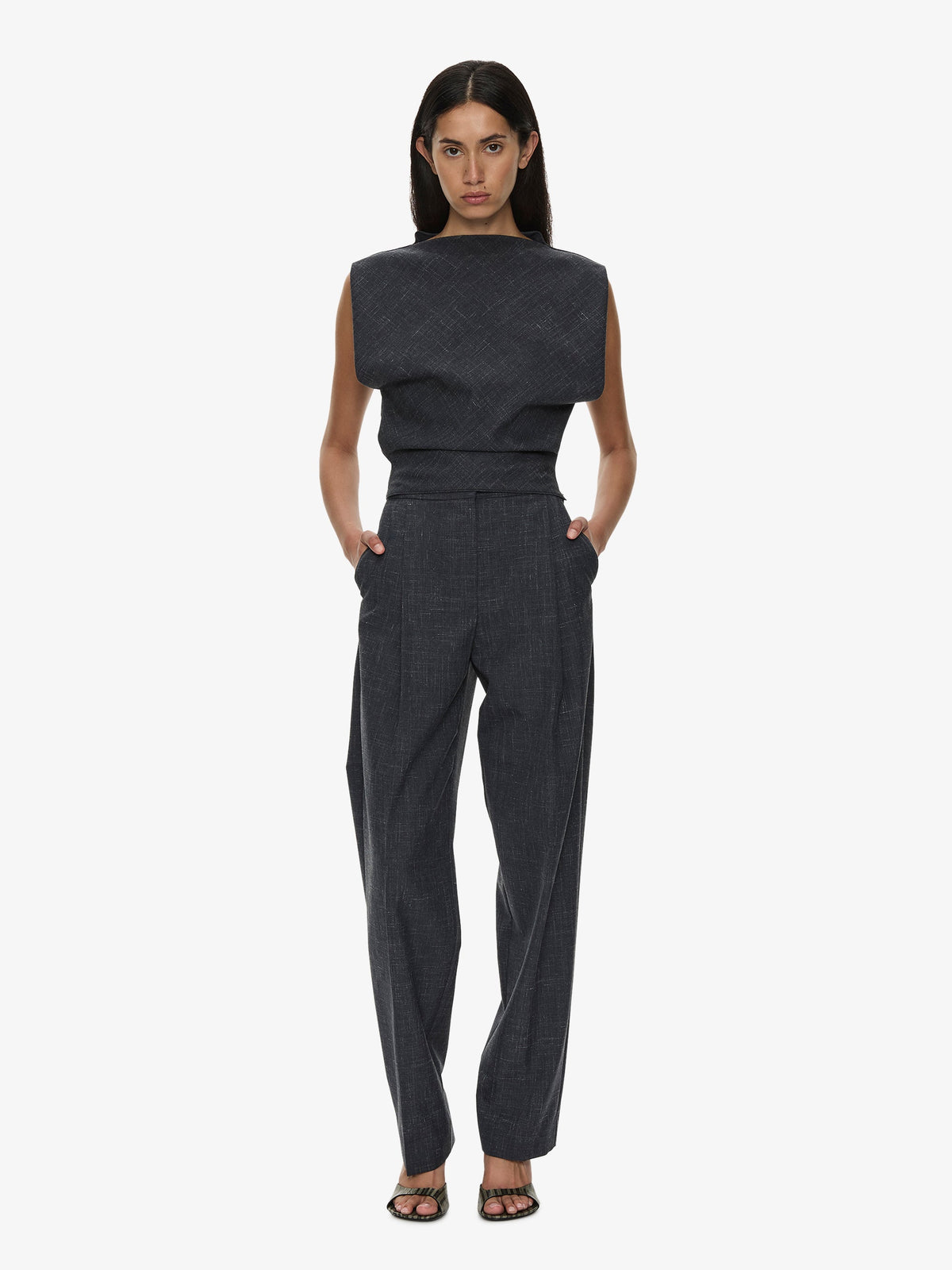 CHRISTOPHER ESBER Banyan Tailored Trouser (Marle)
