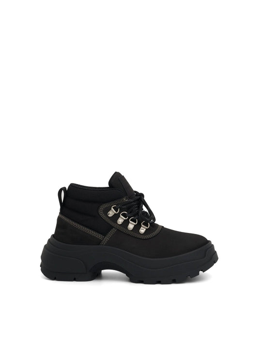 Image of Boots. Productname: MAISON MARGIELA Chunky Ankle Boots in Black colour by brand - MAISON MARGIELA