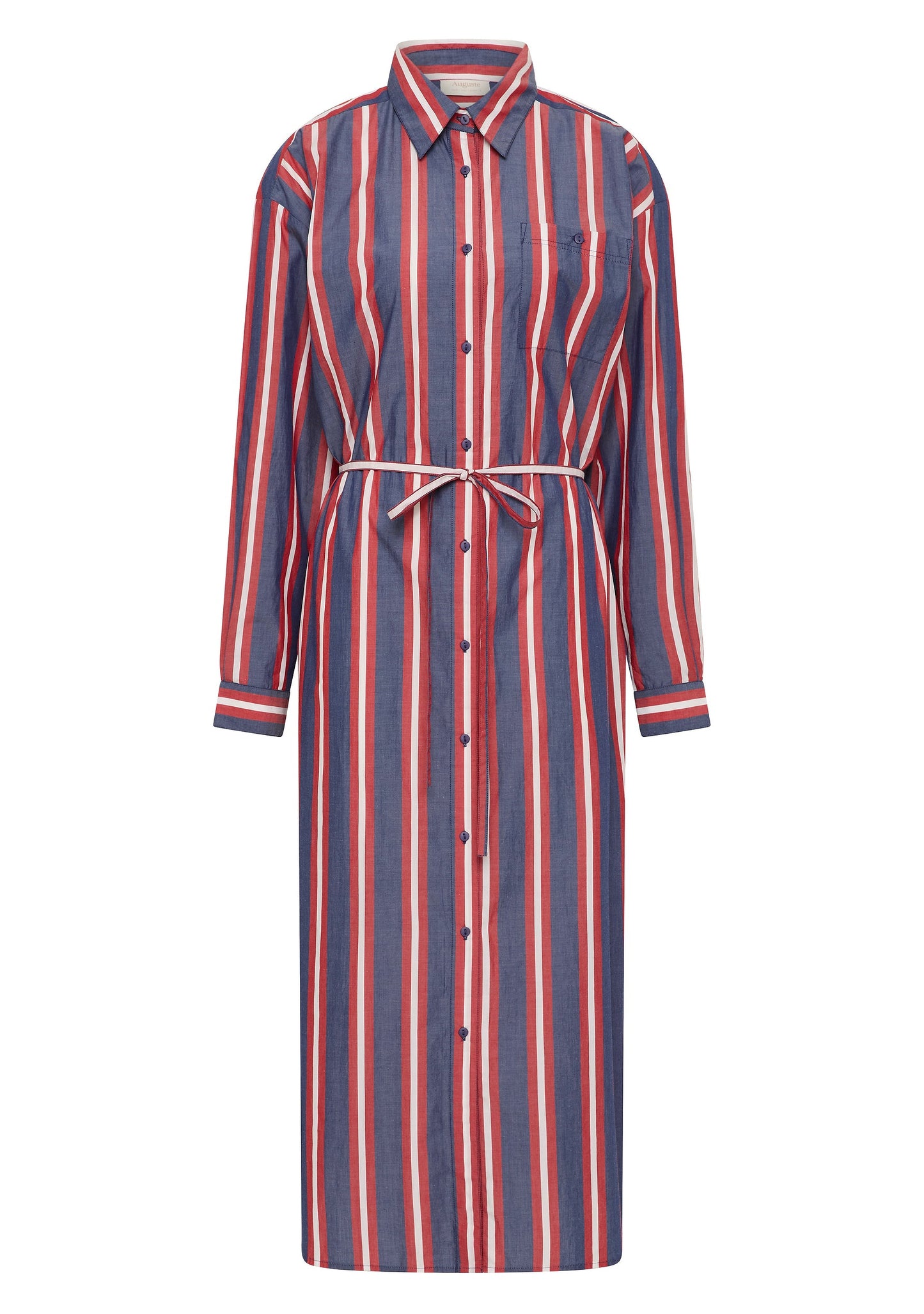 Auguste The Label Odin Midi Shirt Dress (Red)