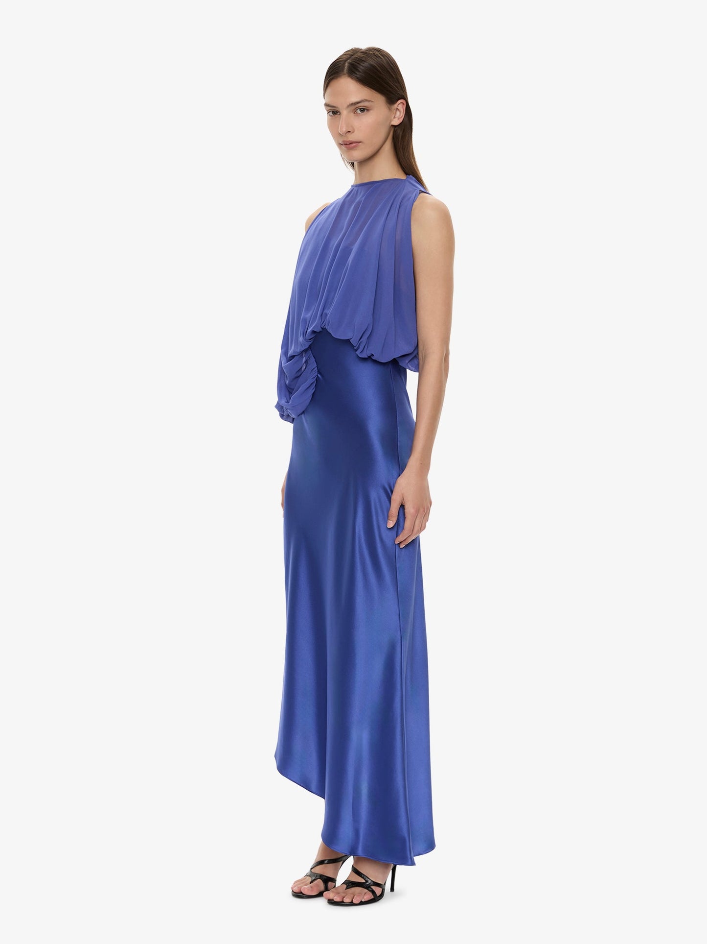 CHRISTOPHER ESBER Cumulus Midi Dress (Indigo)