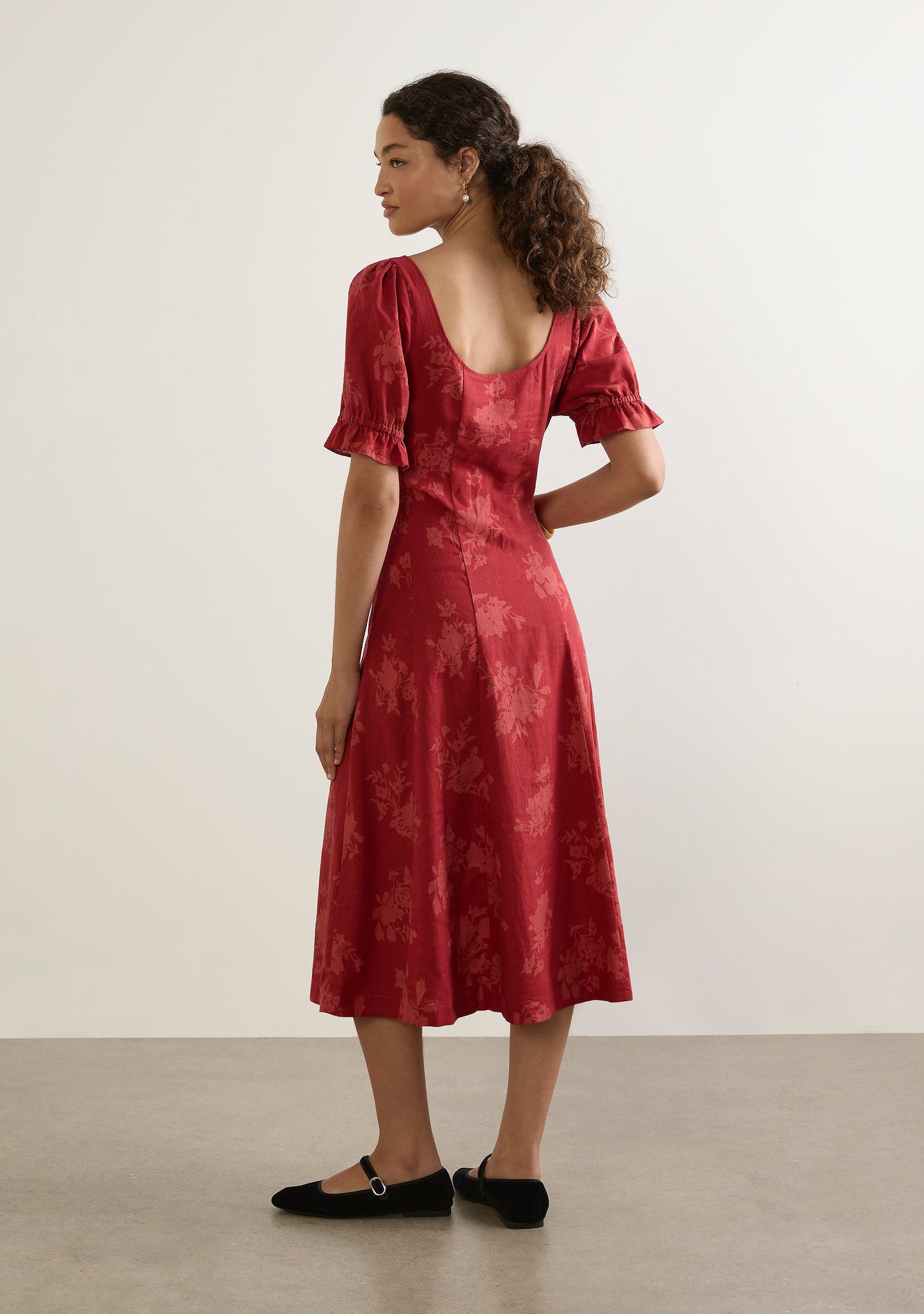 Auguste The Label Carmen Midi Dress (Red)