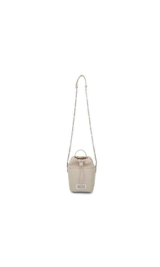 MAISON MARGIELA Small 5AC Bucket Bag (Grey)