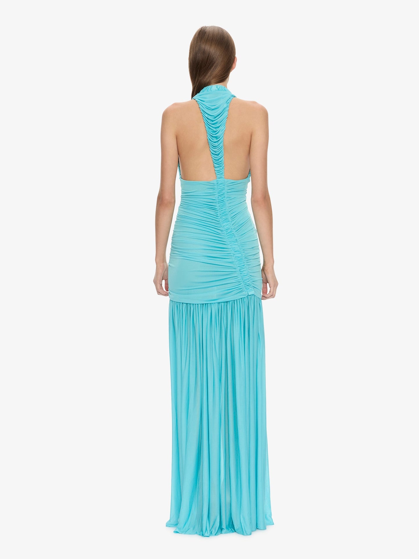 Christopher Esber Orion Gown (Cyan)