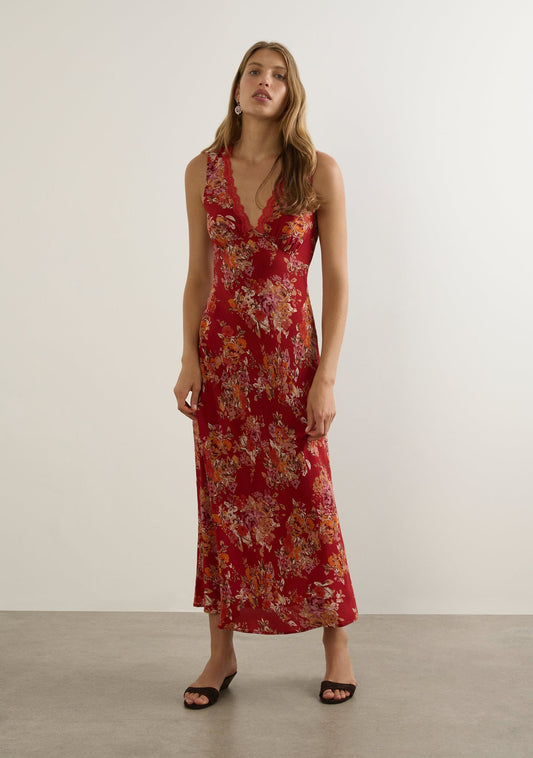Image of Dresses. Productname: Auguste The Label Cooper Midi Dress in Red colour by brand - Auguste The Label