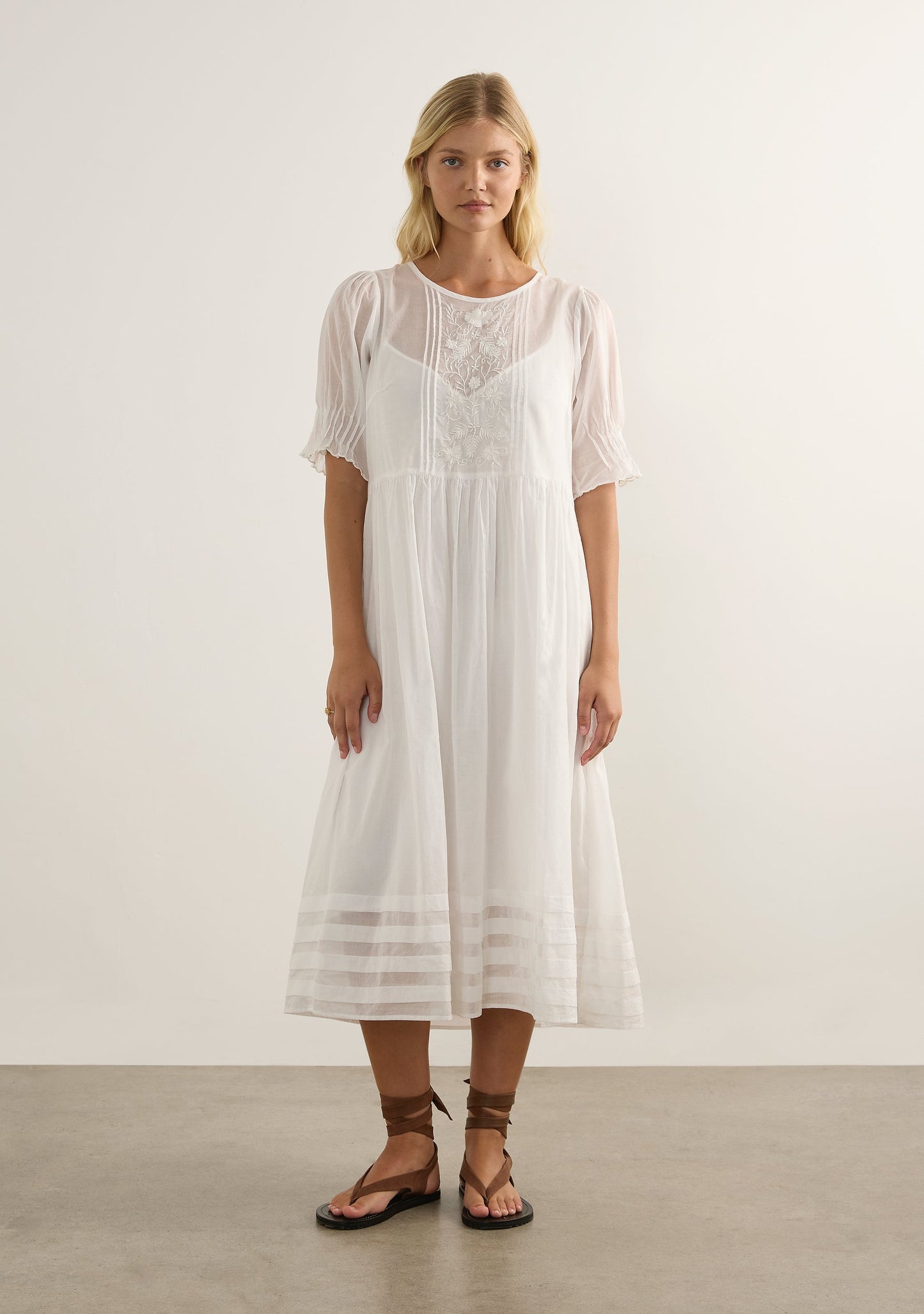 Image of Dresses. Productname: Auguste The Label Ryder Midi Dress in Print colour by brand - Auguste The Label