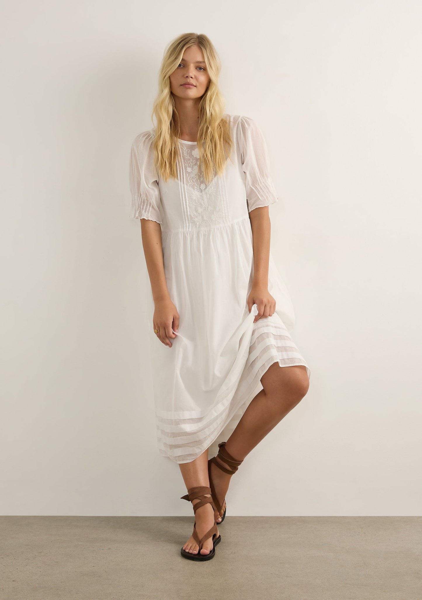 Auguste The Label Ryder Midi Dress (Print)