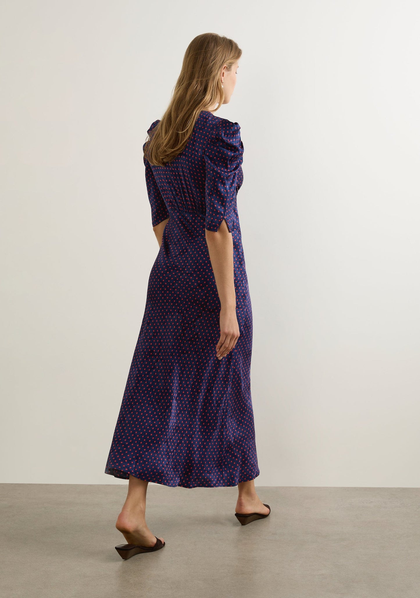 Auguste The Label Adley Midi Dress (Blue)