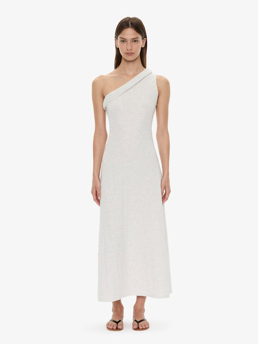 Image of Dresses. Product name - Rolled Up Cutaway Tank Dress in Marle colour by brand - CHRISTOPHER ESBER