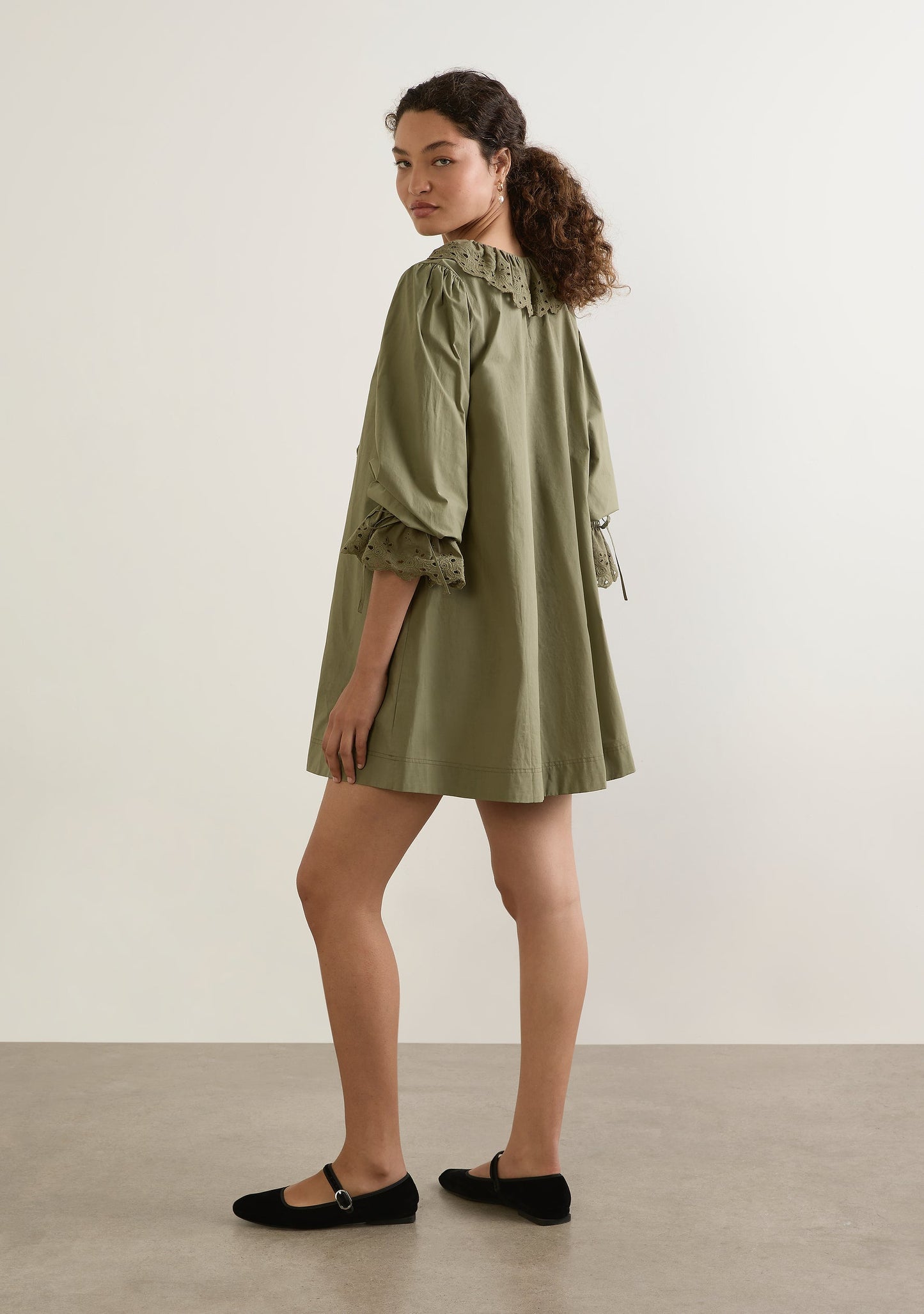 Auguste The Label Verity Mini Dress (Green)