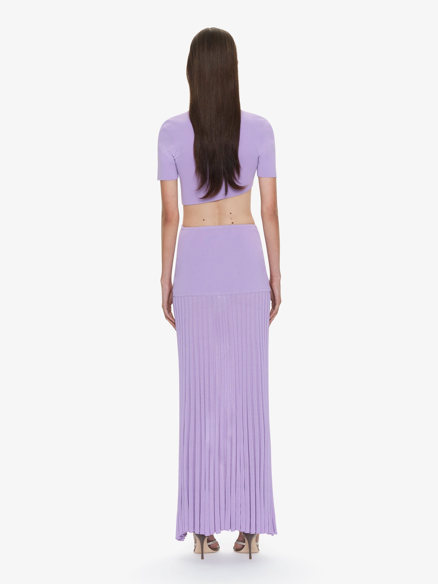 CHRISTOPHER ESBER Maparadita Pleated Skirt (Lilac)