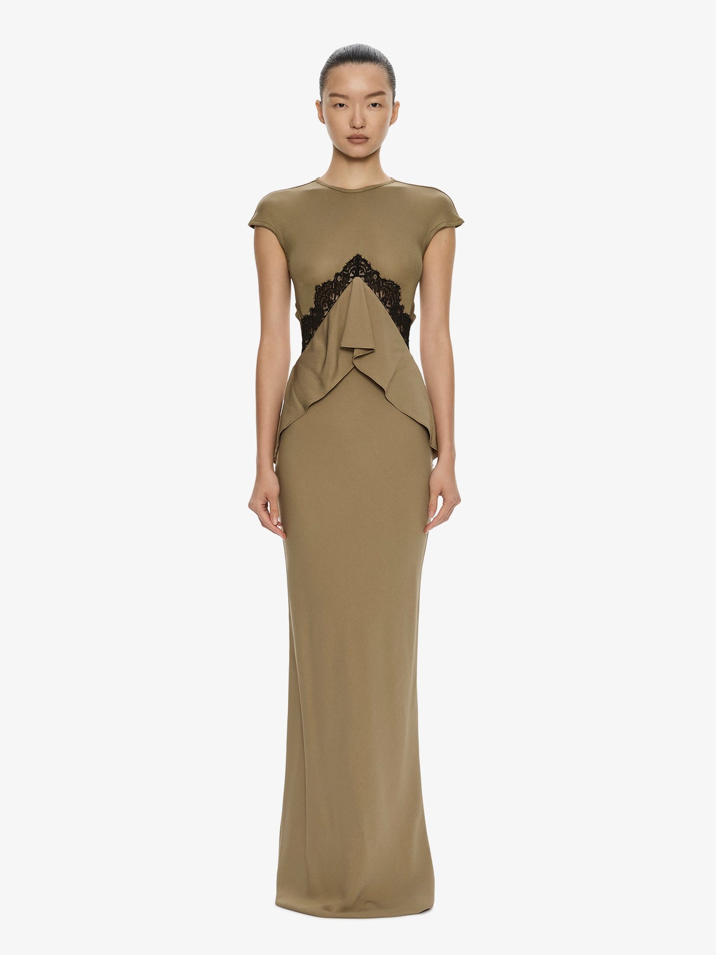 Image of Dresses. Product name - Endrey Disconnect Back Tank Dress in Black colour by brand - CHRISTOPHER ESBER