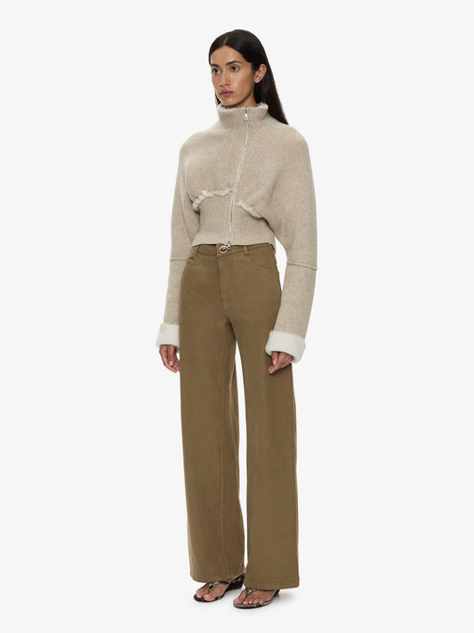 CHRISTOPHER ESBER Isolde Double Knit Jacket (White)