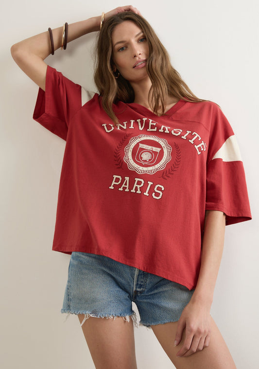 Auguste The Label University Oscar Tee (Red)