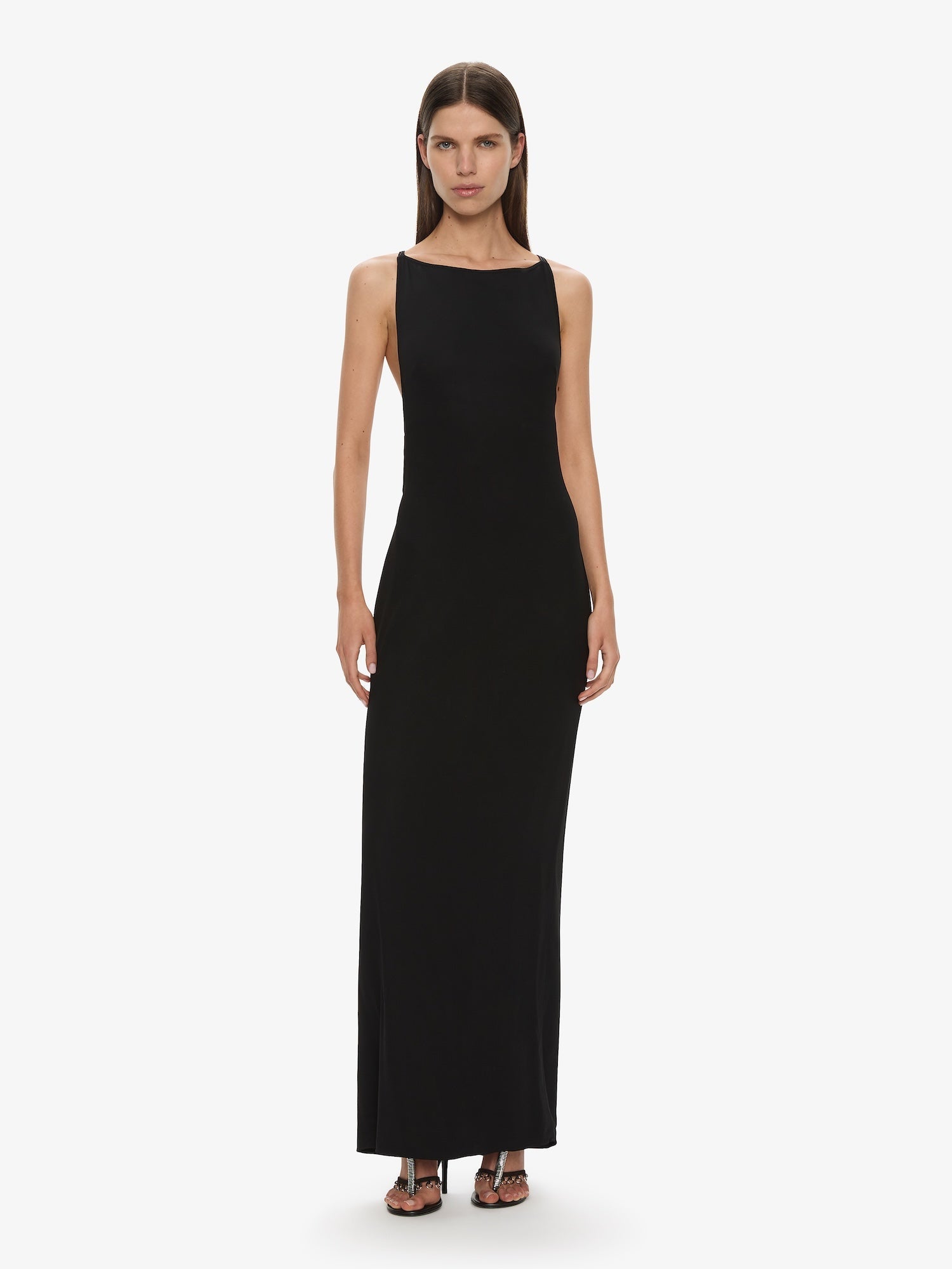 Image of Dresses. Productname: CHRISTOPHER ESBER Apron Knot Back Dress in Black colour by brand - CHRISTOPHER ESBER