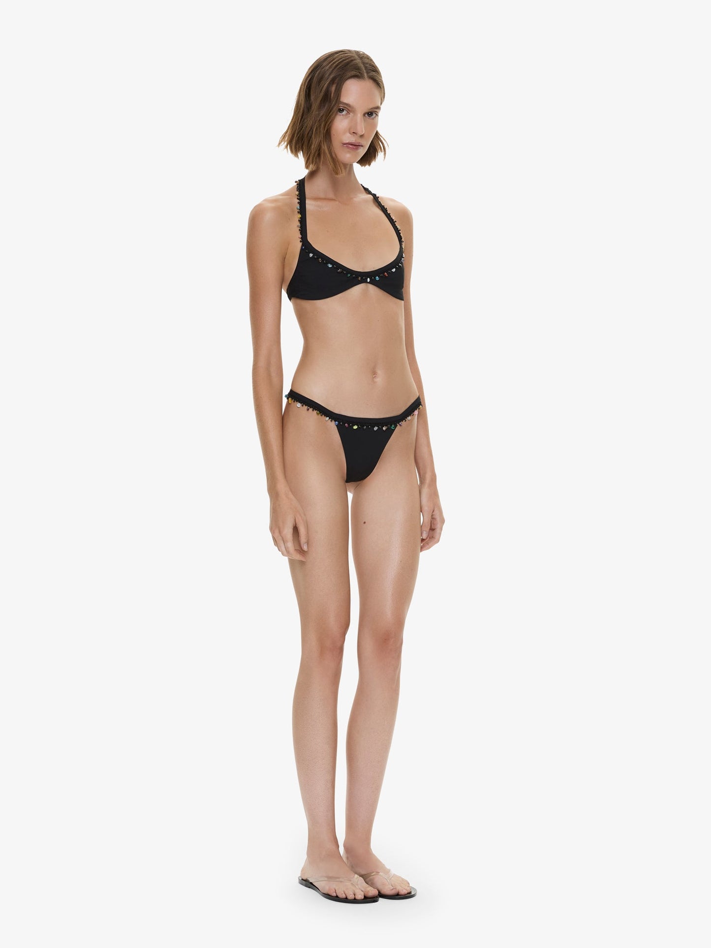 CHRISTOPHER ESBER Beach Quartz Low Brief (Black)