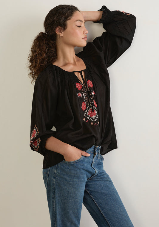 Auguste The Label Demi Blouse (Print)