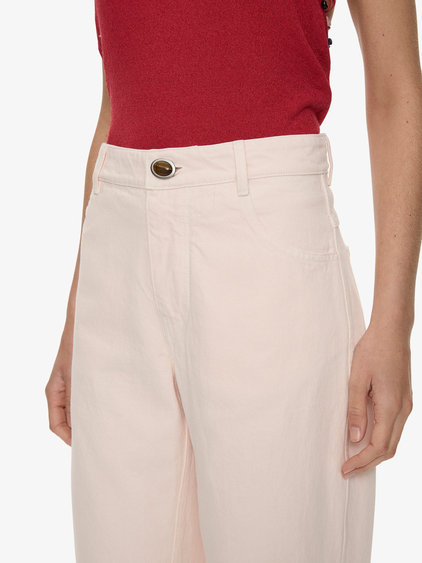 CHRISTOPHER ESBER Relaxed Denim Quartz Jean (Pink)
