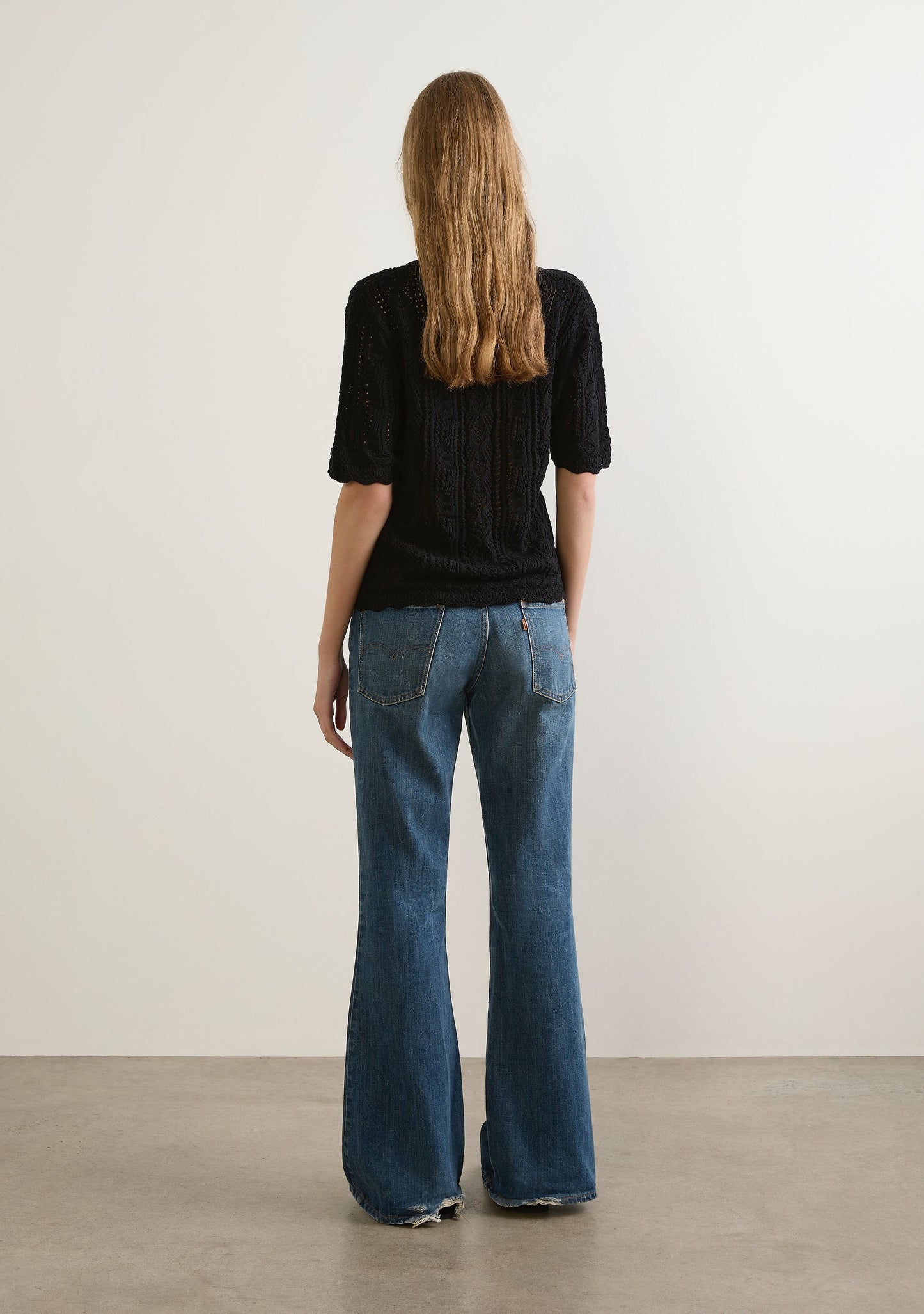 Auguste The Label Callen Knit Tee (Black)