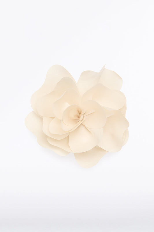 Image of Keychains. Product name - Ivory Fiore Brooch in Print colour by brand - Carla Zampatti
