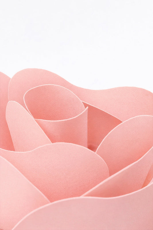 Carla Zampatti Pale Rose Fiore Brooch (Pink)