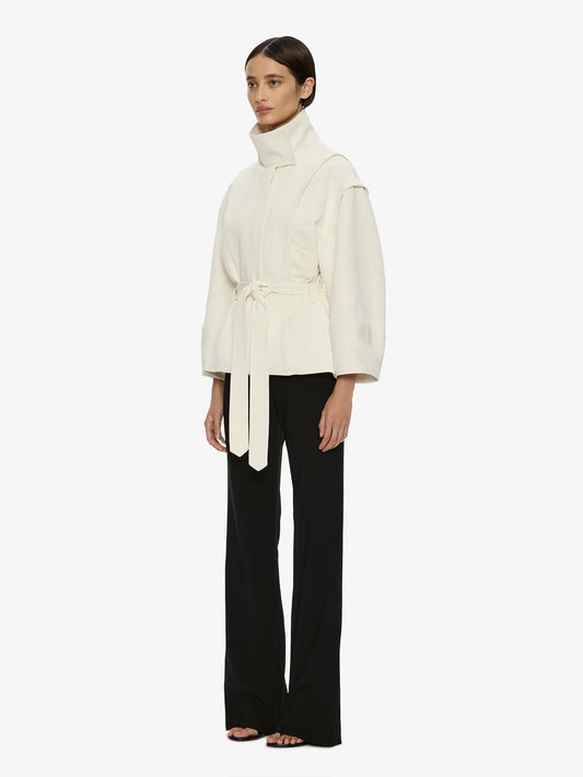 CHRISTOPHER ESBER Virelle Parapet Drift Jacket (Cream)