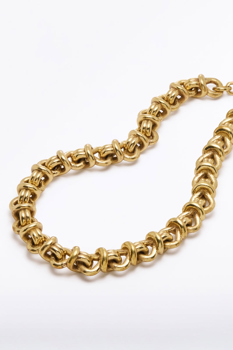 Carla Zampatti Chainlink Necklace (Gold)
