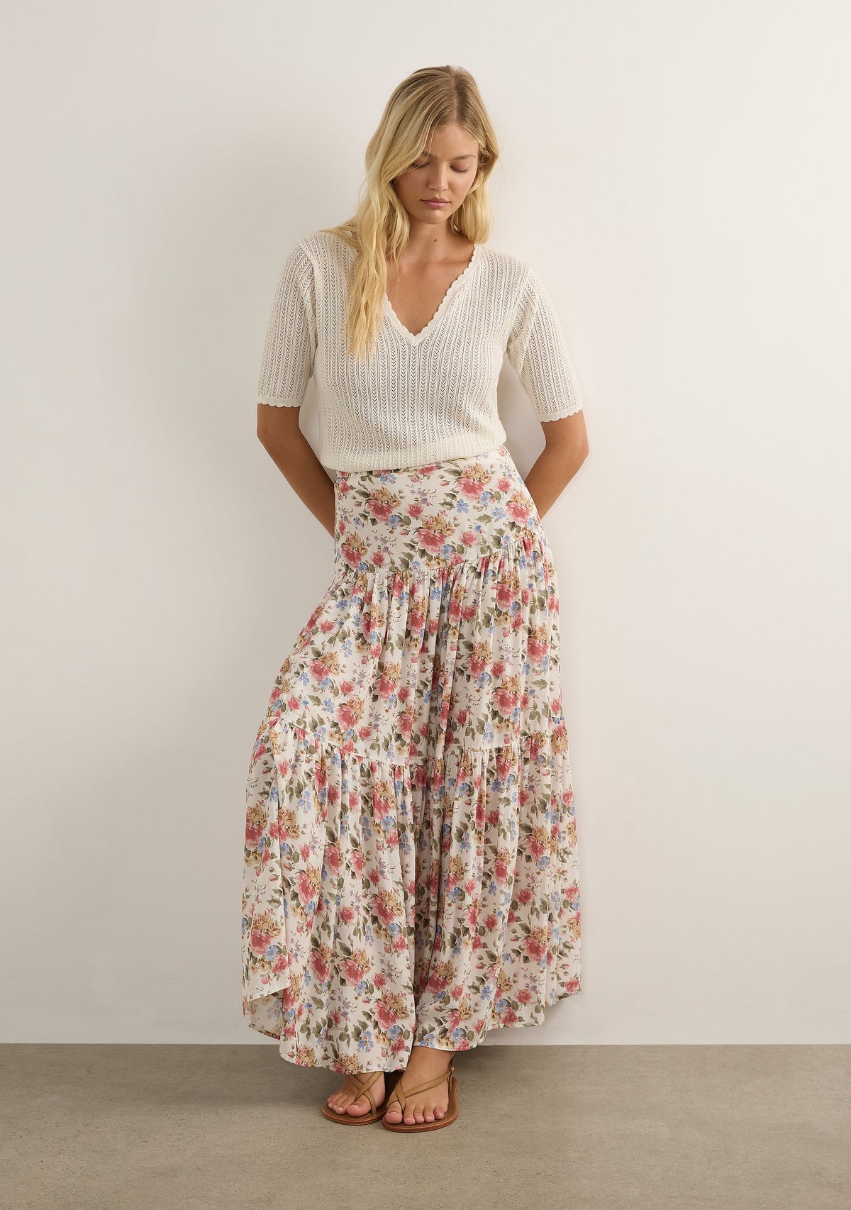Auguste The Label Caroline Maxi Skirt (Print)
