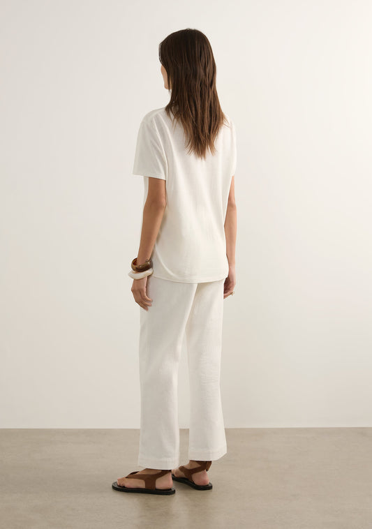 Auguste The Label Life Is Beautiful Classic Tee (White)