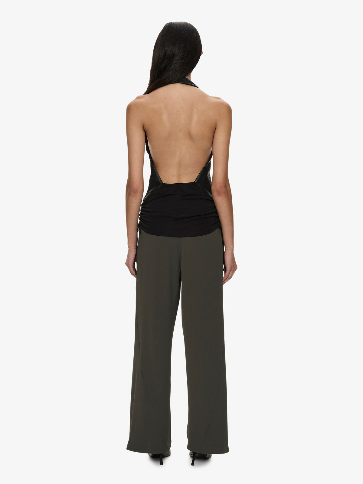 CHRISTOPHER ESBER Bias Crepe Trouser (Green)