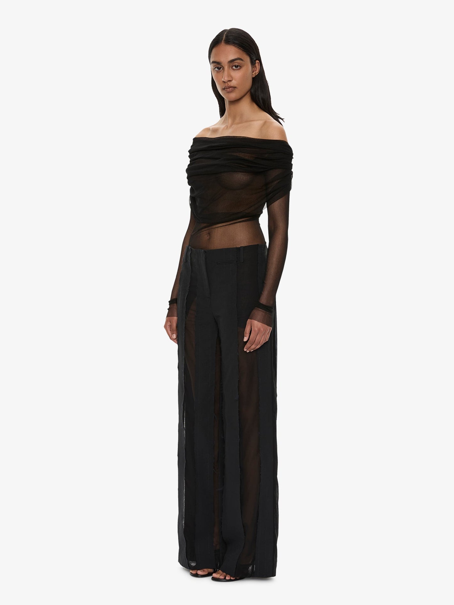 Christopher Esber Veiled Top (Black)