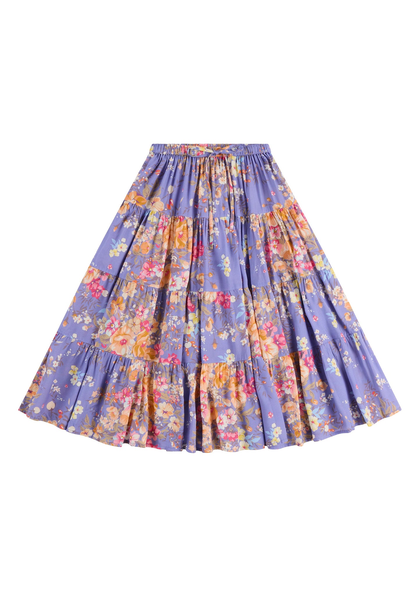 LITTLE AUGUSTE Little Miss Maxi Skirt (Purple)