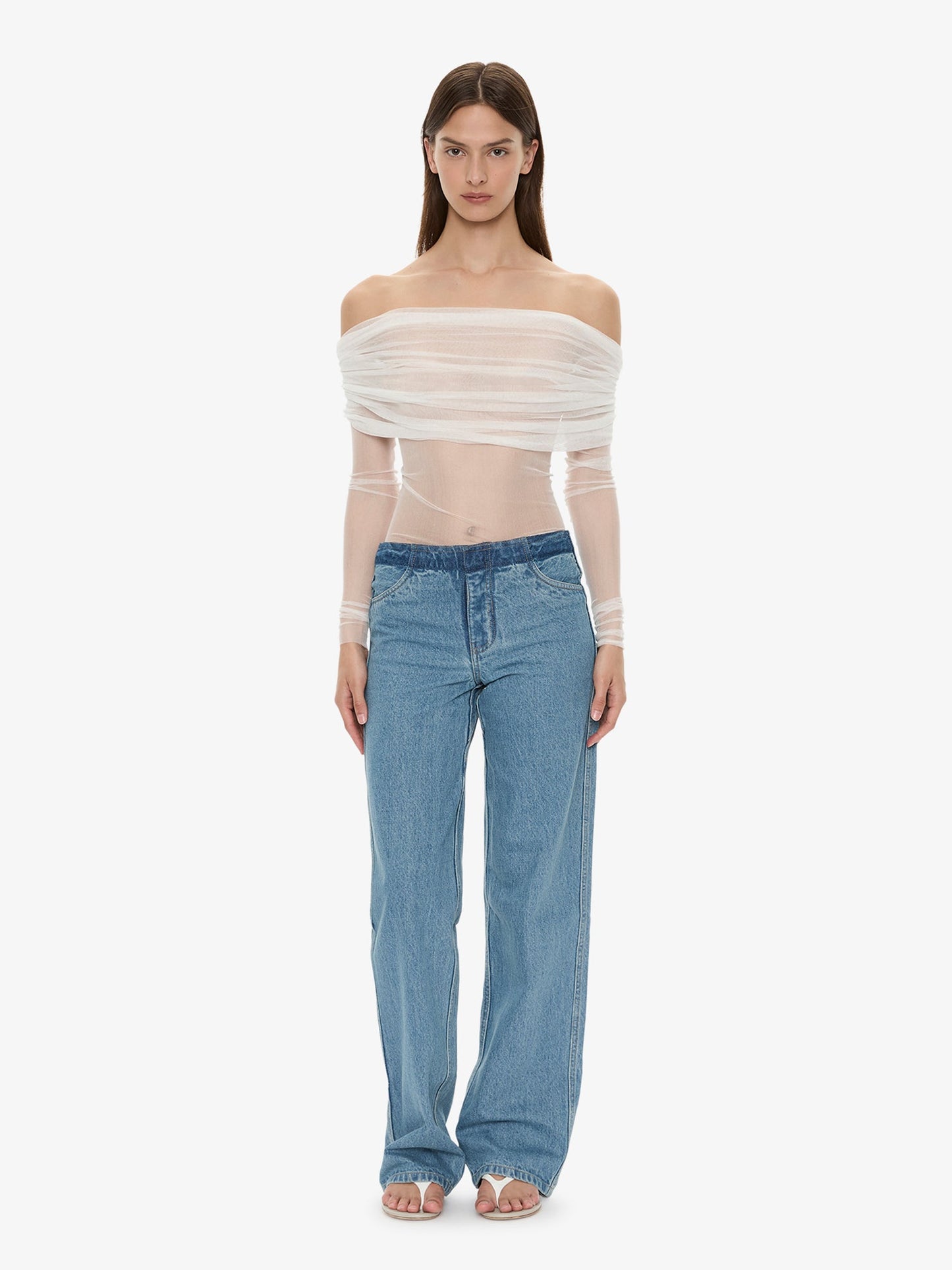 Christopher Esber Veiled Top (White)