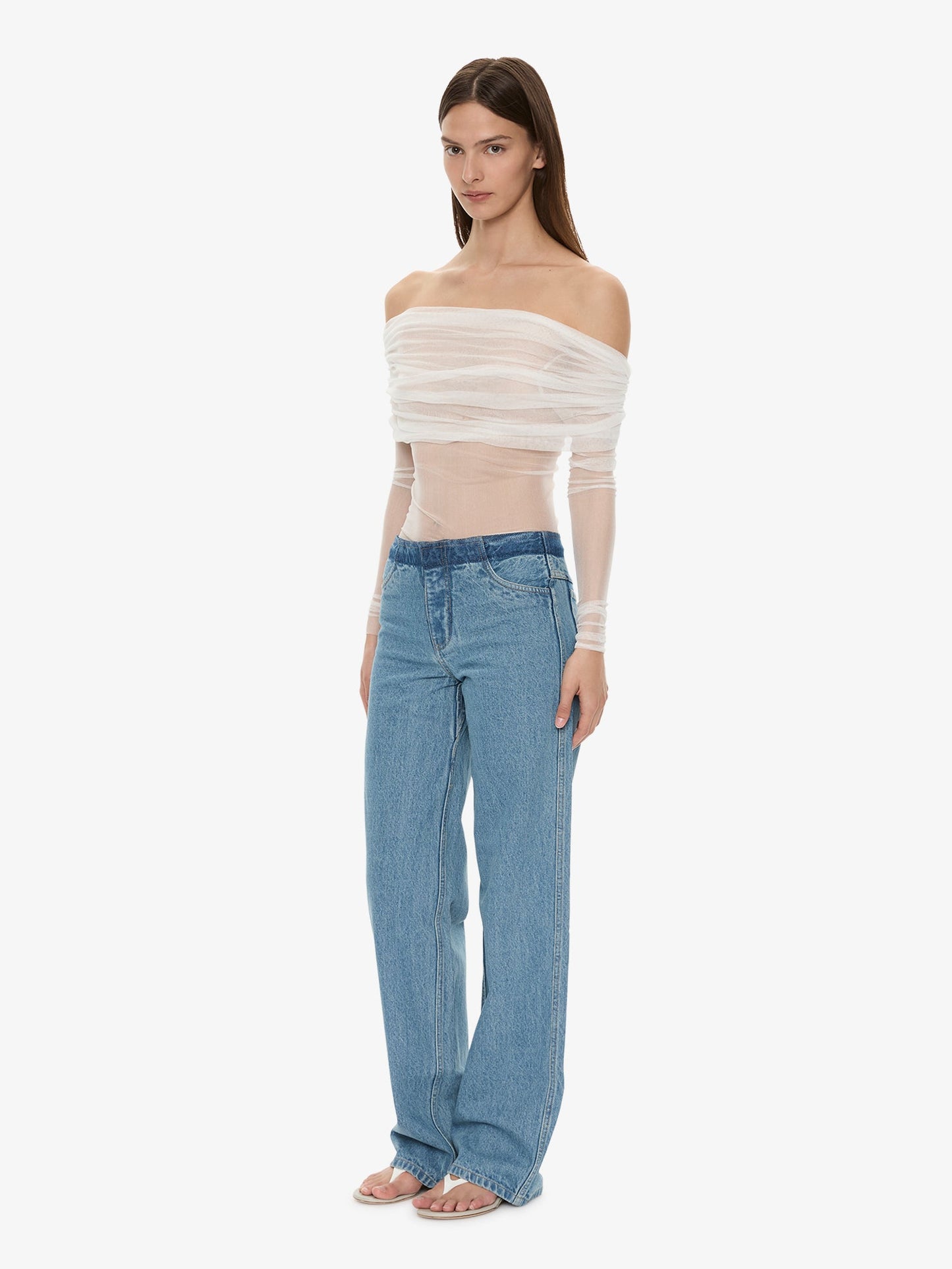 Christopher Esber Veiled Top (White)