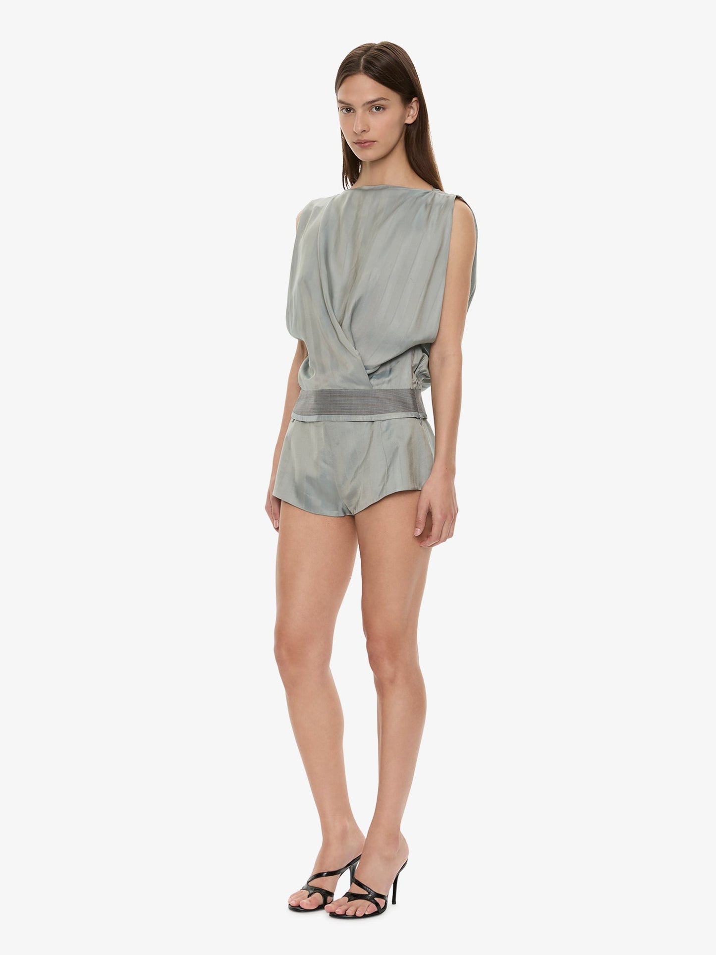 CHRISTOPHER ESBER Vestige Tailored Short (Slate)