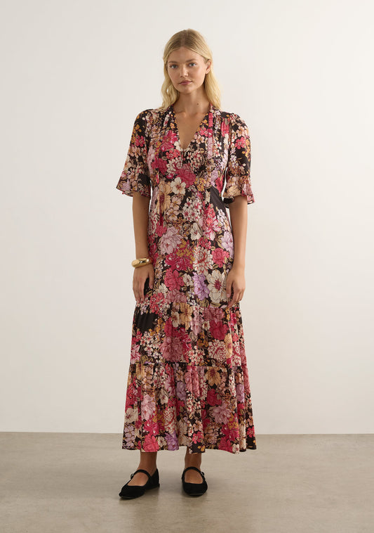 Auguste The Label Viola Maxi Dress (Black)