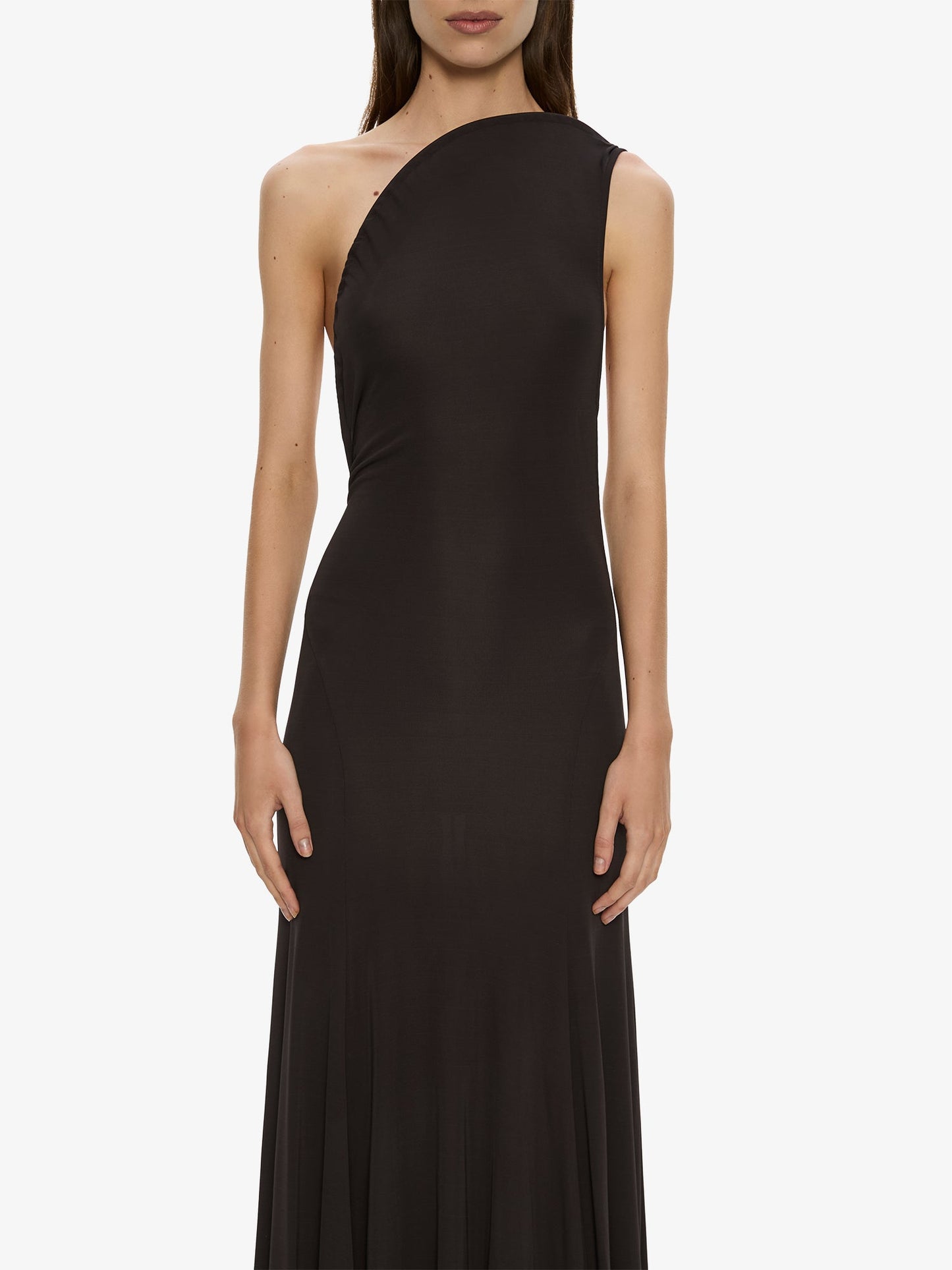 CHRISTOPHER ESBER Concave Wired Gown (Molasses)