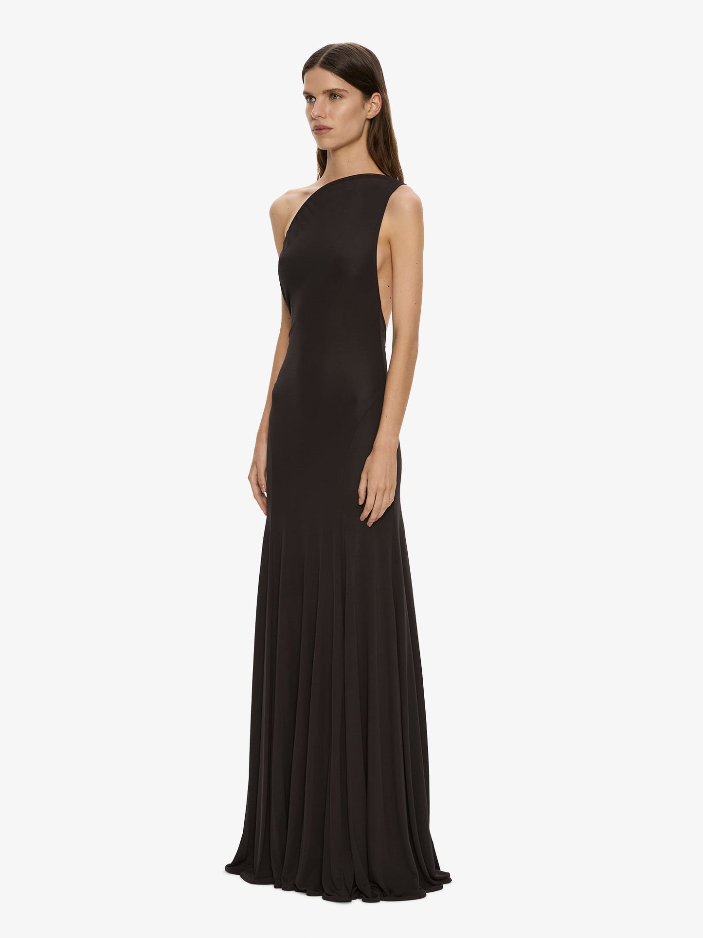 CHRISTOPHER ESBER Concave Wired Gown (Molasses)