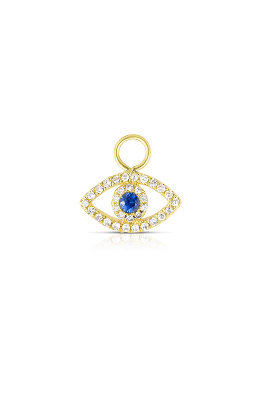 Image of Charms. Productname: Jewel Citizen | Sapphire Eye Charm in Charm colour by brand - Jewellery