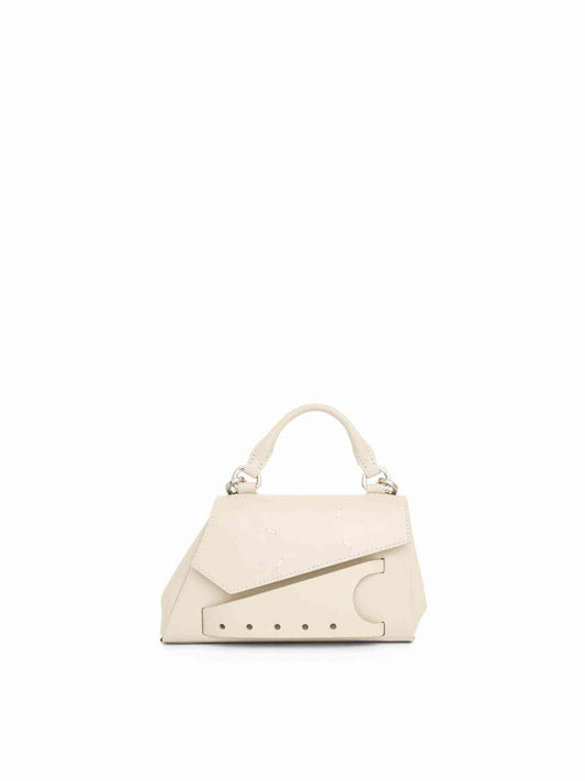 MAISON MARGIELA Micro Snatched Asymmetric Bag (Grey)