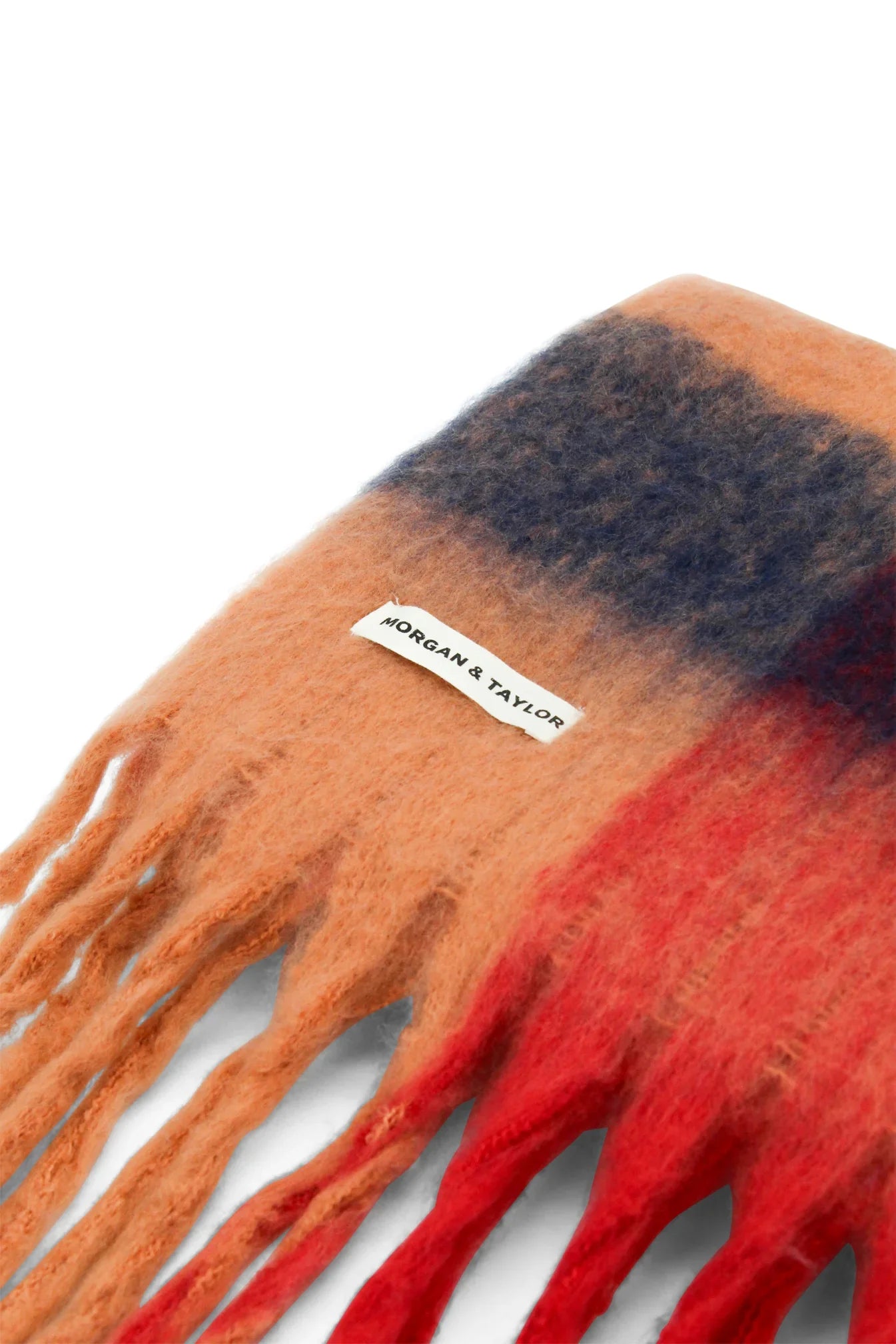 Betty Basics Emma Chunky Check Scarf (Peach)