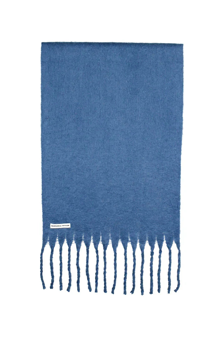 Sass Clothing Ella Woven Scarf (Blue)