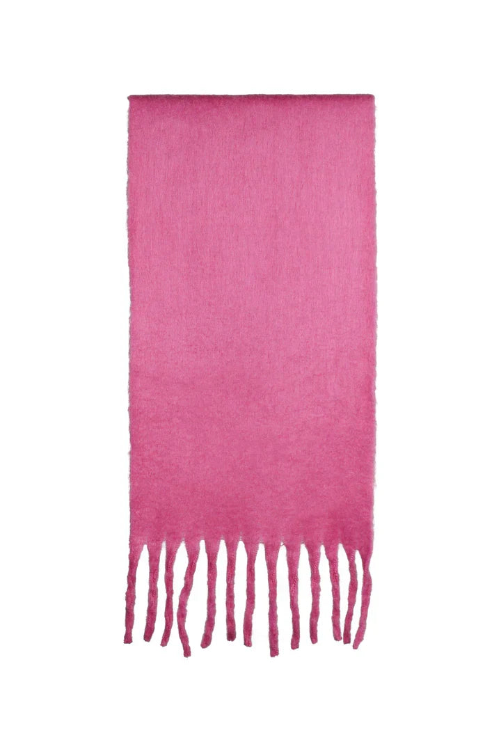 Sass Clothing Cosette Chunky Two-Toned Scarf (Pink)