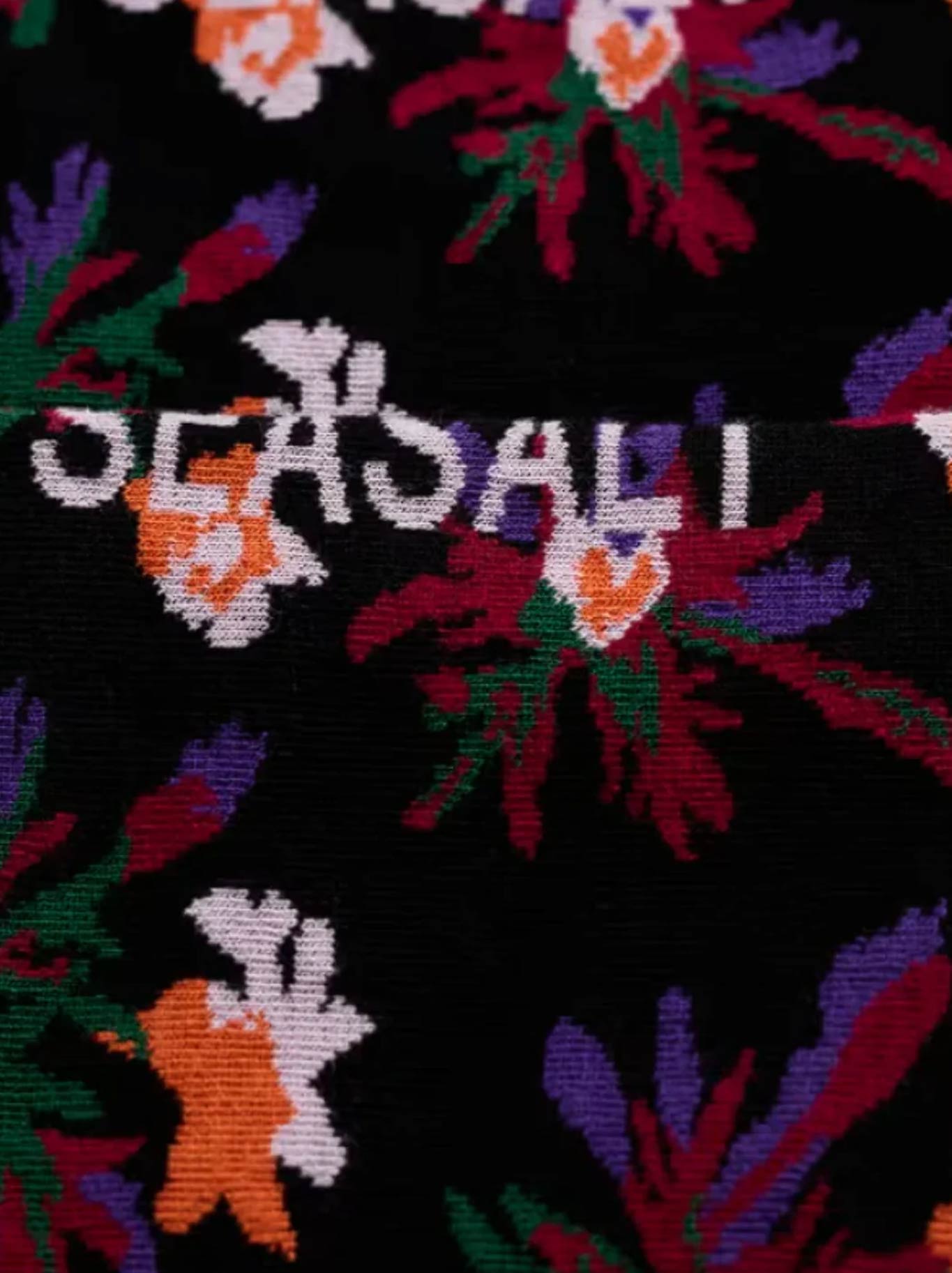 SEASALT ARTY TRAINER SOCKS (Roseland Blooms)