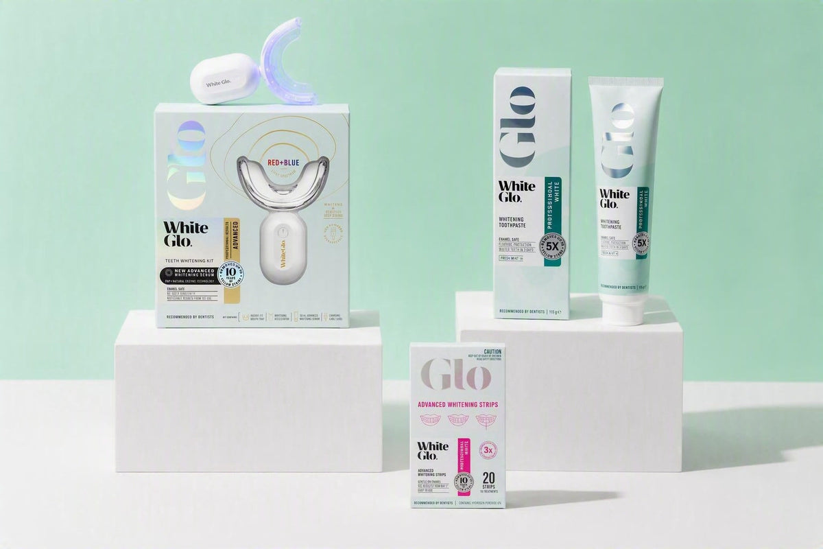 Image of Oral Care. Product name - Advanced Whitening Bundle in colour by brand - White Glo