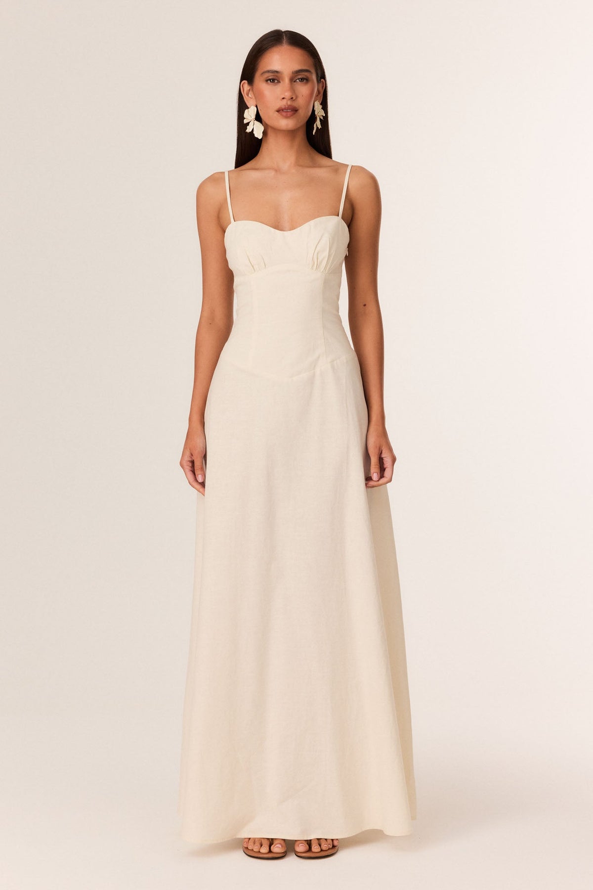 SNDYS TALIA MAXI DRESS (Cream)