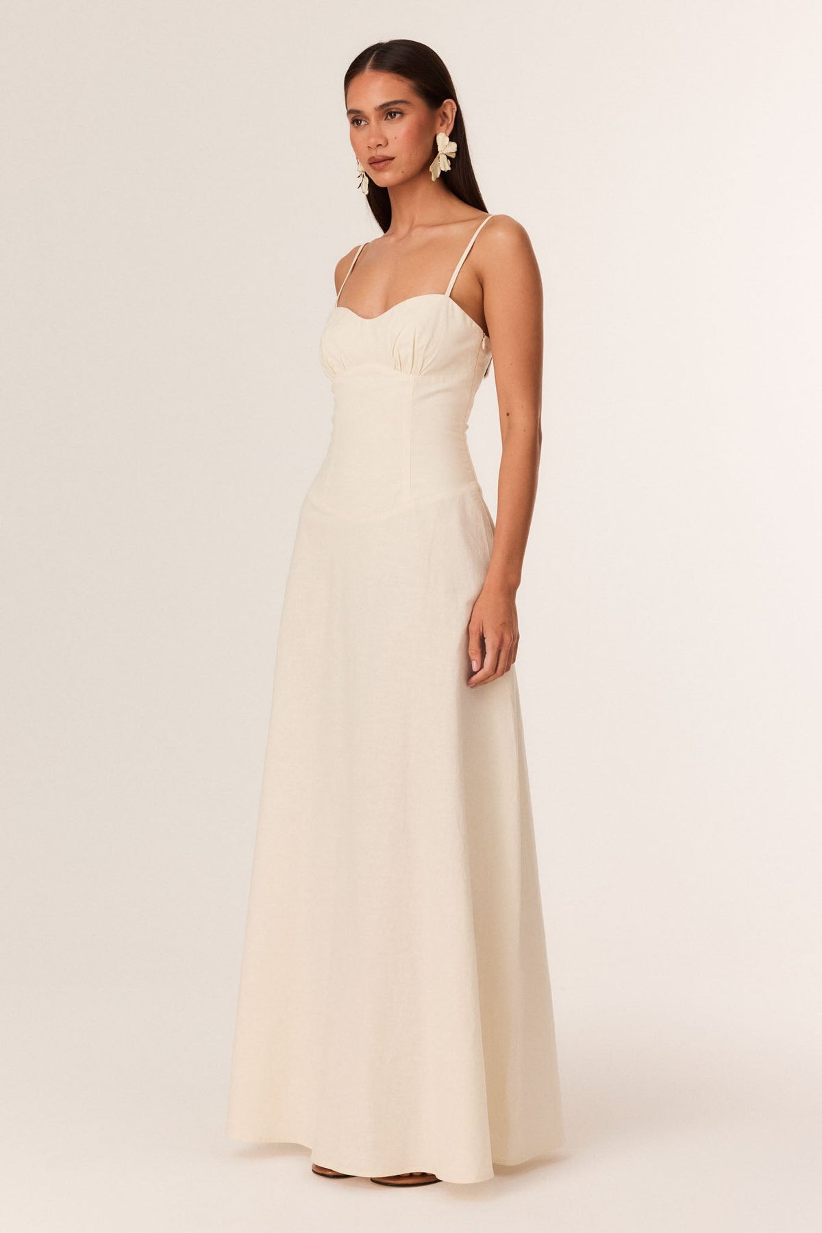 SNDYS TALIA MAXI DRESS (Cream)
