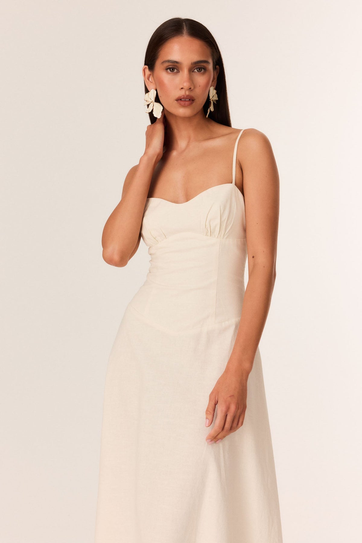 SNDYS TALIA MAXI DRESS (Cream)